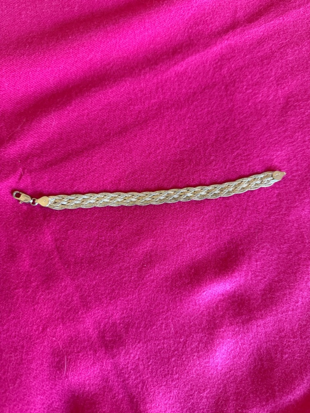 Sterling Silver Braided Bracelet